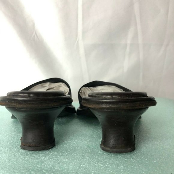 Gucci Black Leather Sandals - Picture 4 of 8